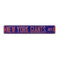 Authentic Street Signs Authentic Street Signs 35059 New York Giants Avenue Blue Street Sign 35059